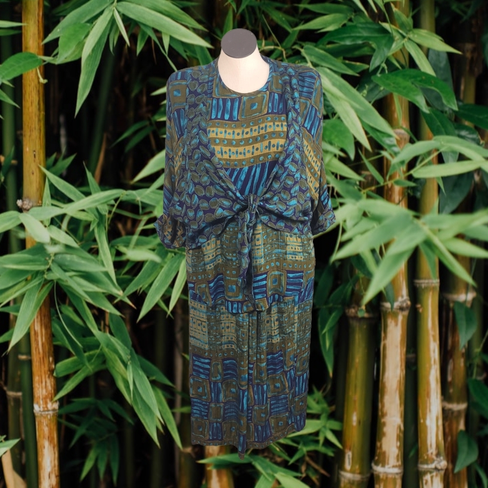 Vintage 90s Skirt Set